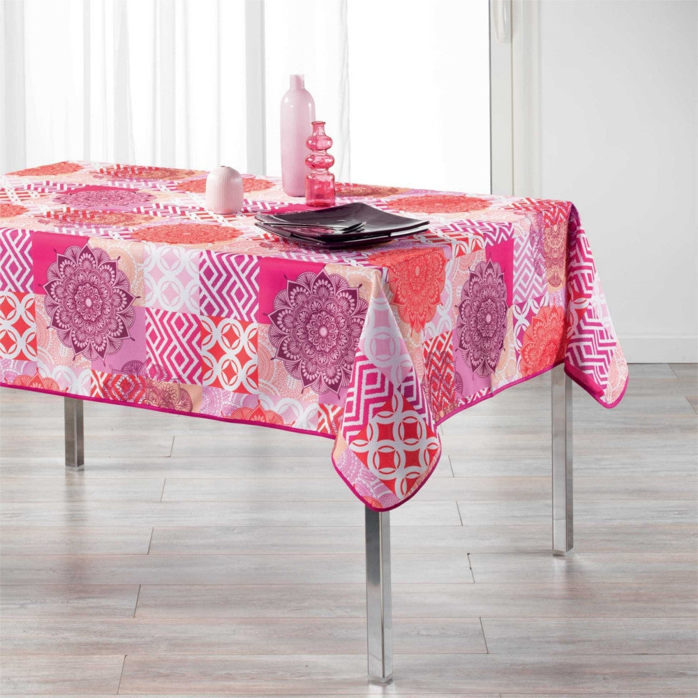 Flamenco Pink, dug med anti-plet - 150 x 240 cm