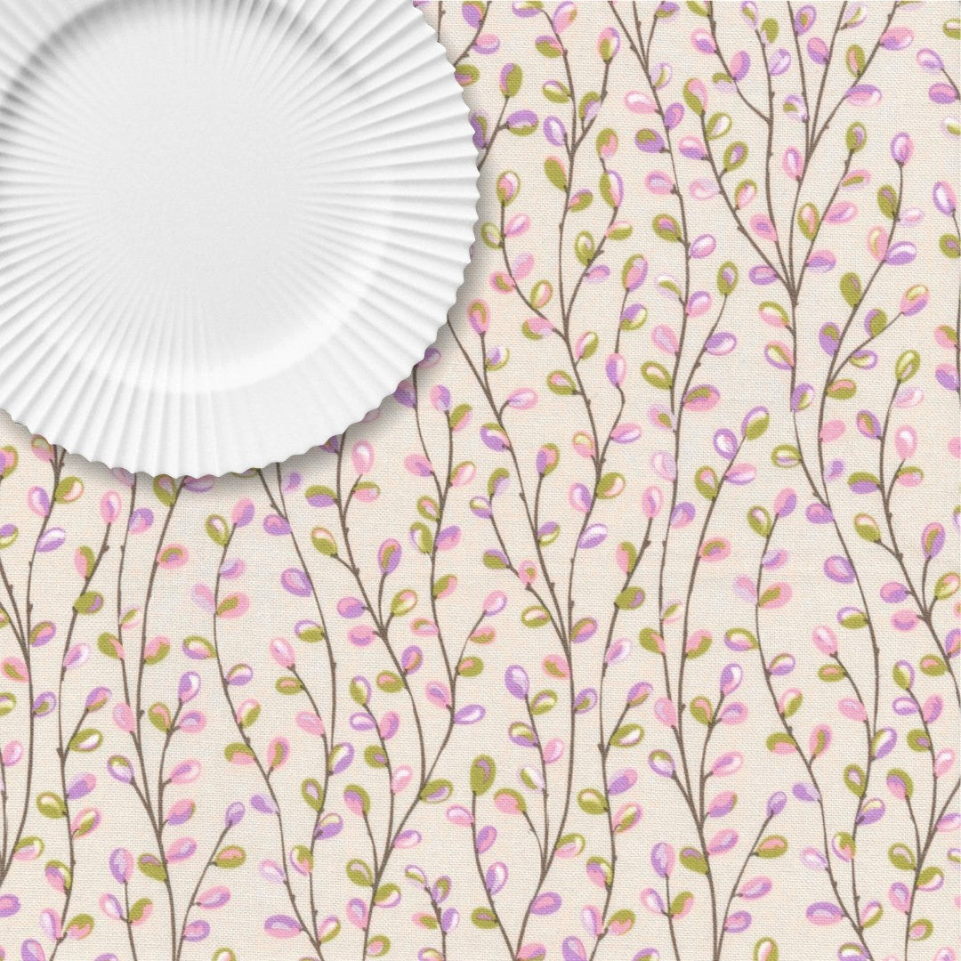 Gæslinger på Gren Pink - Lys beige akryldug