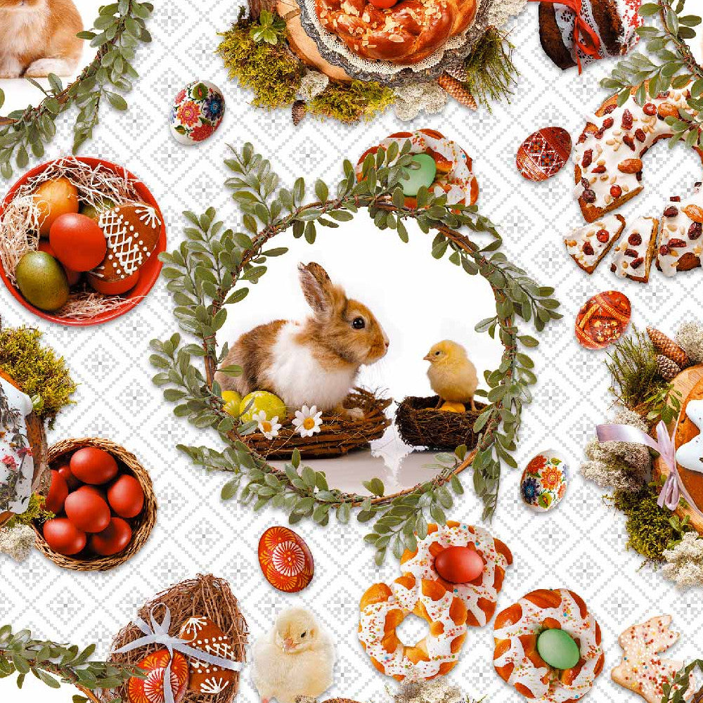 Gæk, gæk, gæk - Flot påske voksdug