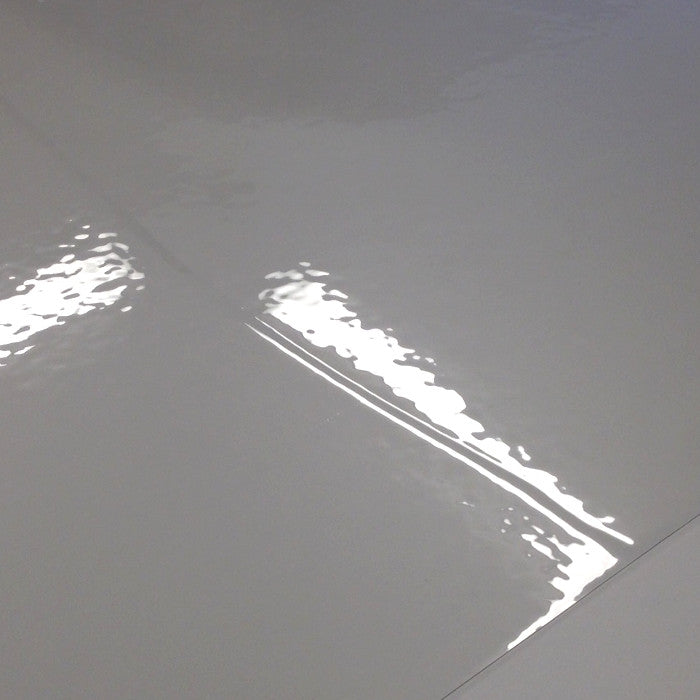 Klar plast 2,0 mm / 1,0 m x 1,0 m gennemsigtig café folie transparent voksdug - 2. sortering