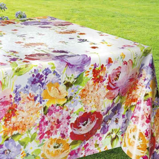 Giardino Fiorito,voksdug med blomster have