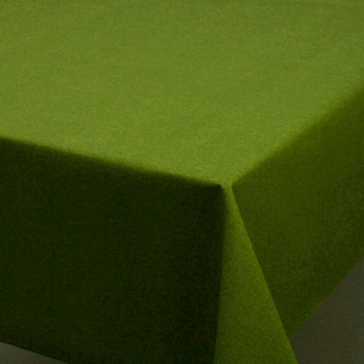Ensfarvet akryldug grøn - Dali 180 cm bred