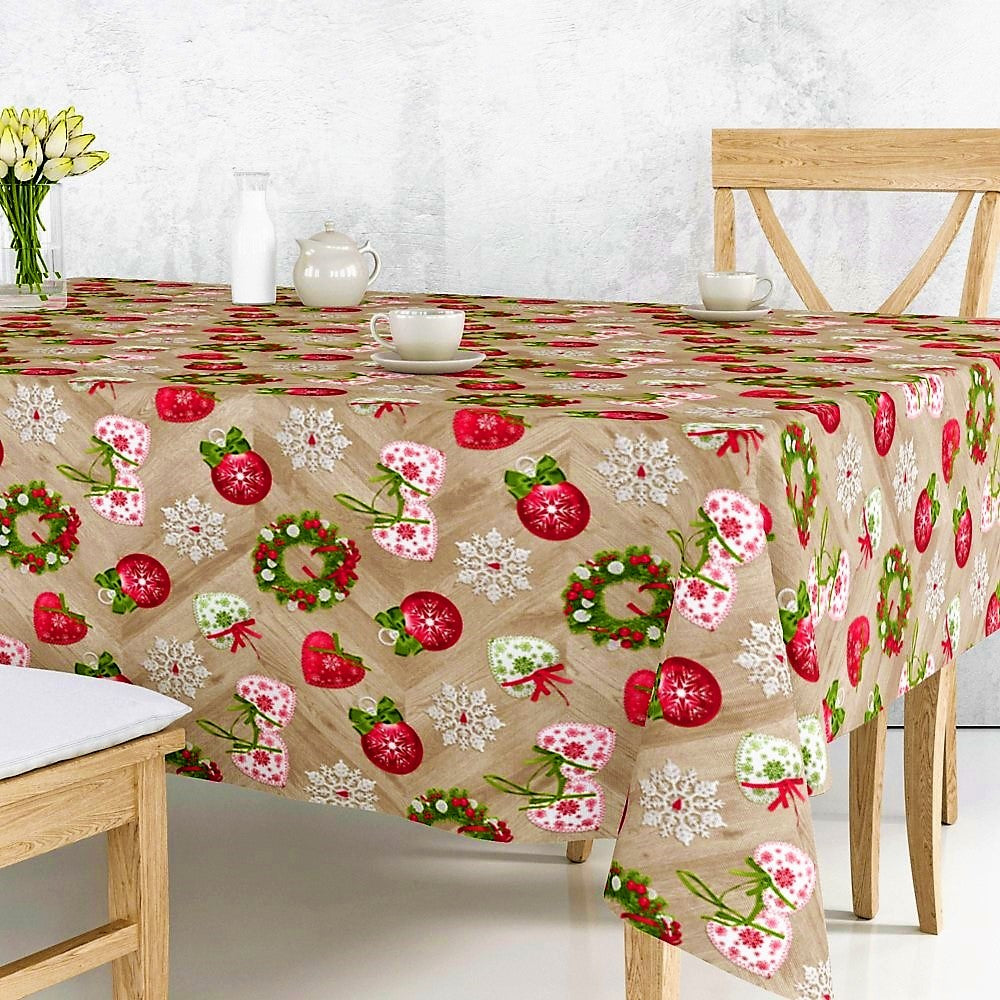 Guirnalda Hyggelig jul - Juleakryldug med dejlig julestemning