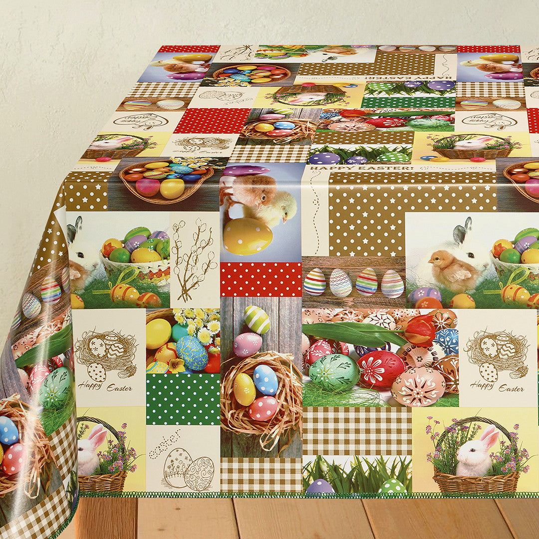 Happy Easter - Skøn Påske voksdug med det hele