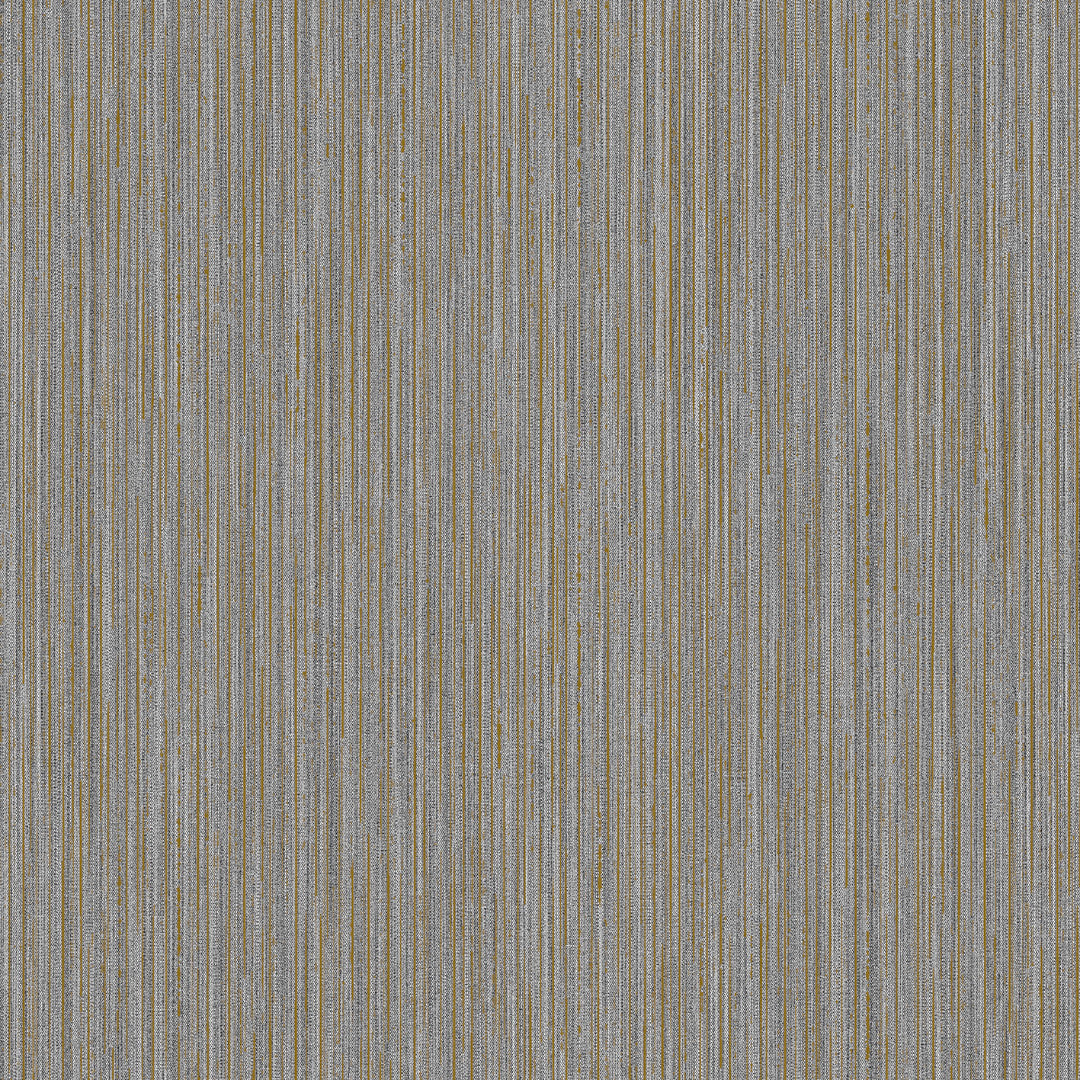 Highlights Grå - Voksdug, abstrakte striber og hørlook