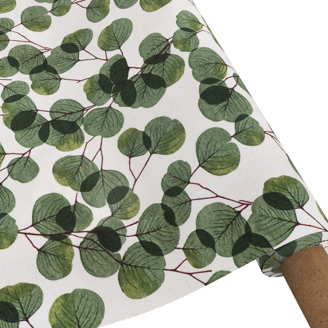 Hjerteblad - Akryldug med smukke hjerteformede bade og antiskrid