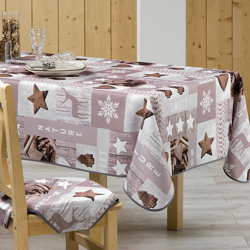 Altitude Hyttejul - Juledug med anti-plet, 150 x 240 cm