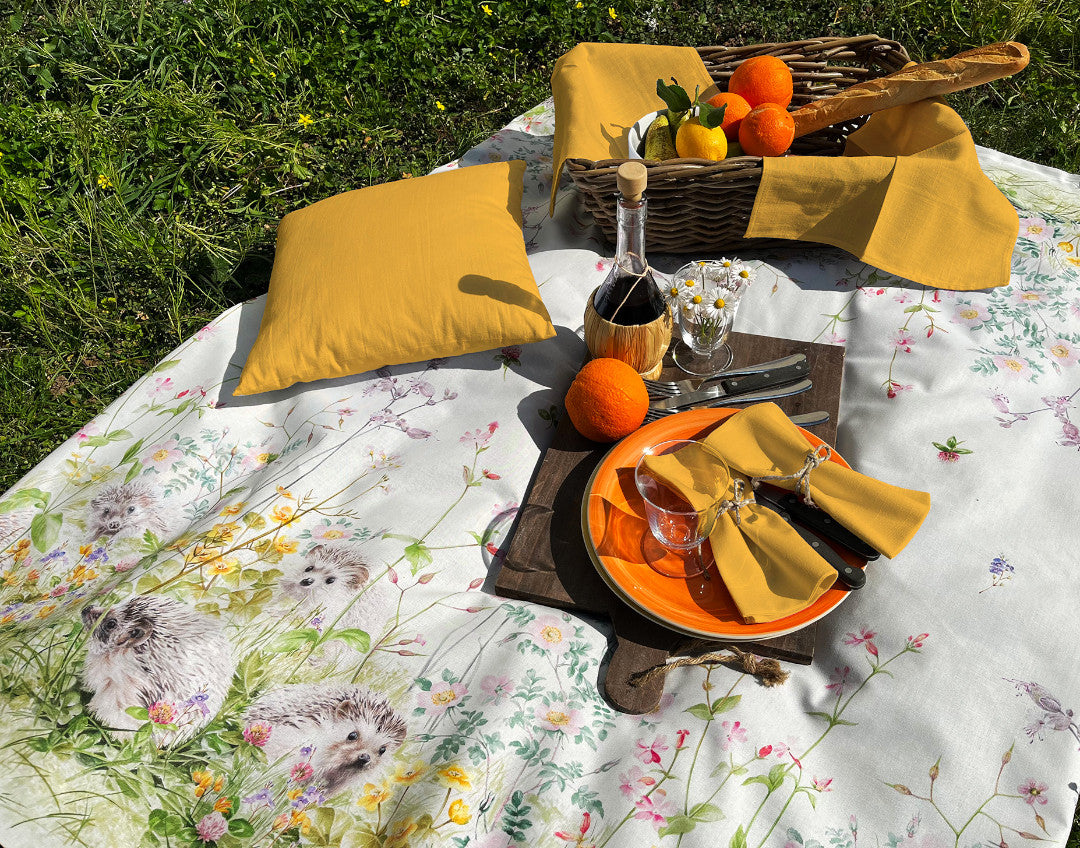 Il giardino di Henriette - Akryldug med søde pindsvin