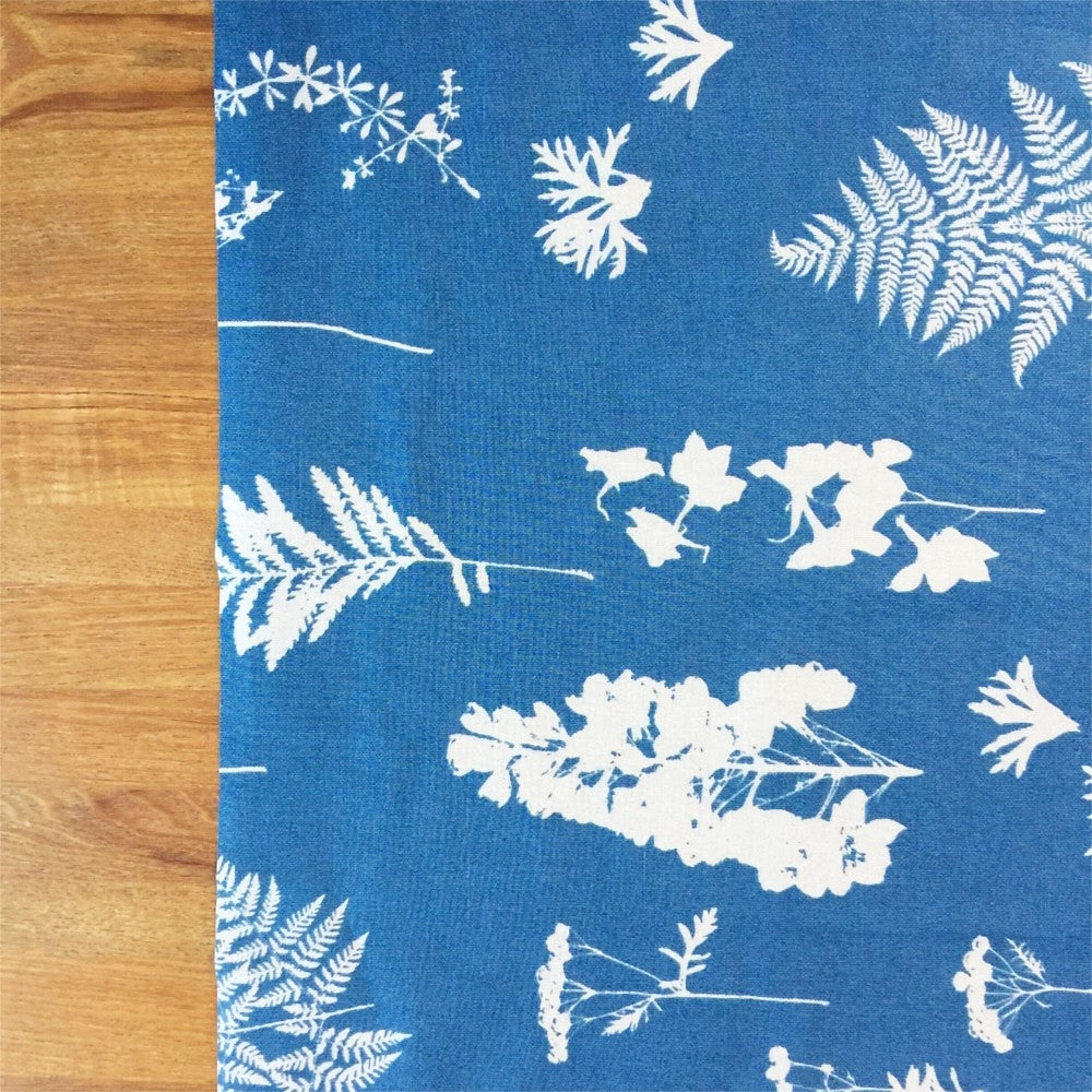 Imprint Blue, Notes by Susanne Schjerning akryldug med antiskridcitroner