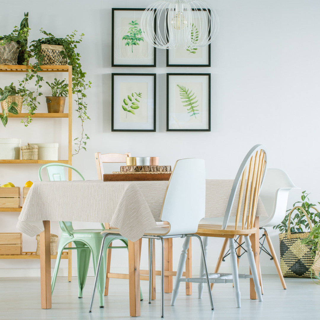 Lola Japondi Sand - Minimalistisk voksdug med naturlig elegance, miljø