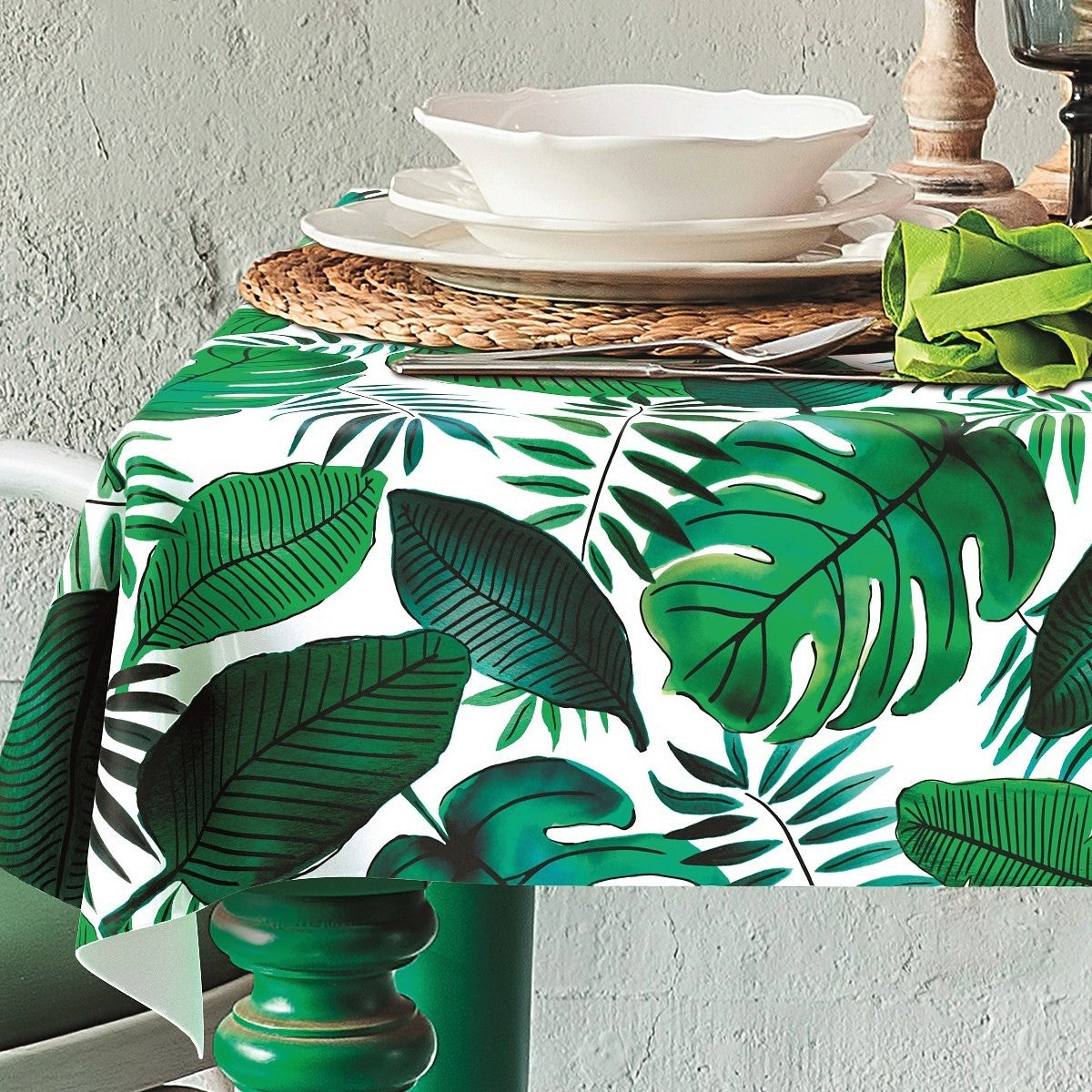 Java, voksdug med flotte grønne blade