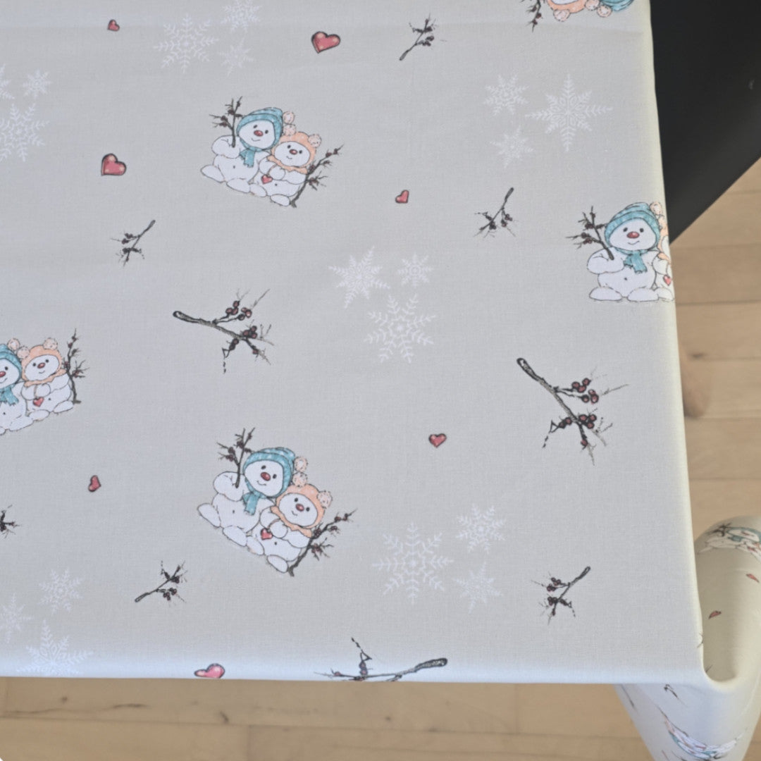 Fiffi & Tilla - Juledug/Tekstildug fra Klarborg set fra oven