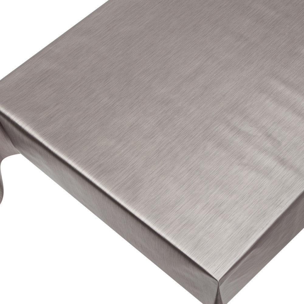 Julevoksdug - Ensfarvet voksdug metallic tin farvet