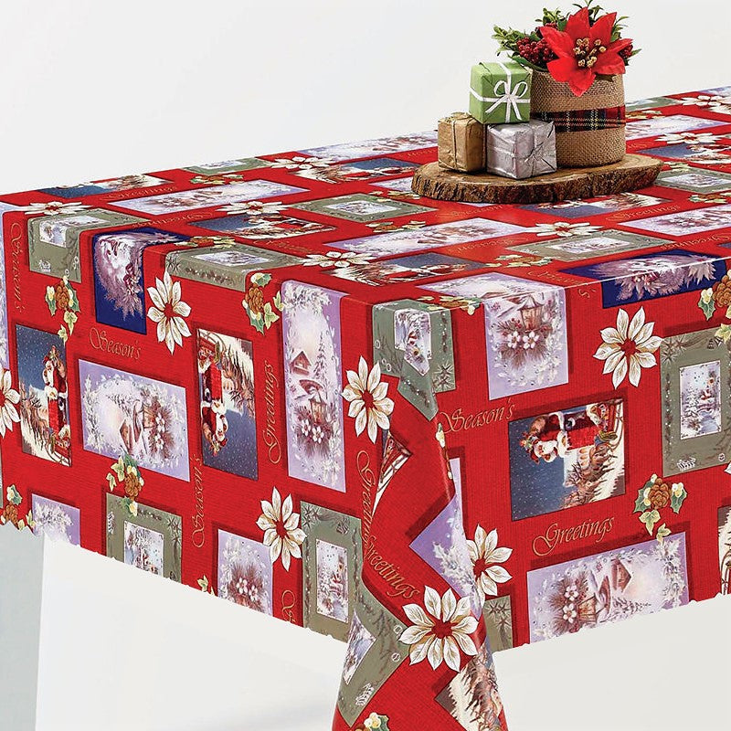 Julevoksdug - Postkort fra Julemanden