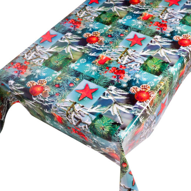 Vinterland Natur- Julevoksdug med de flotteste motiver i fotoprint