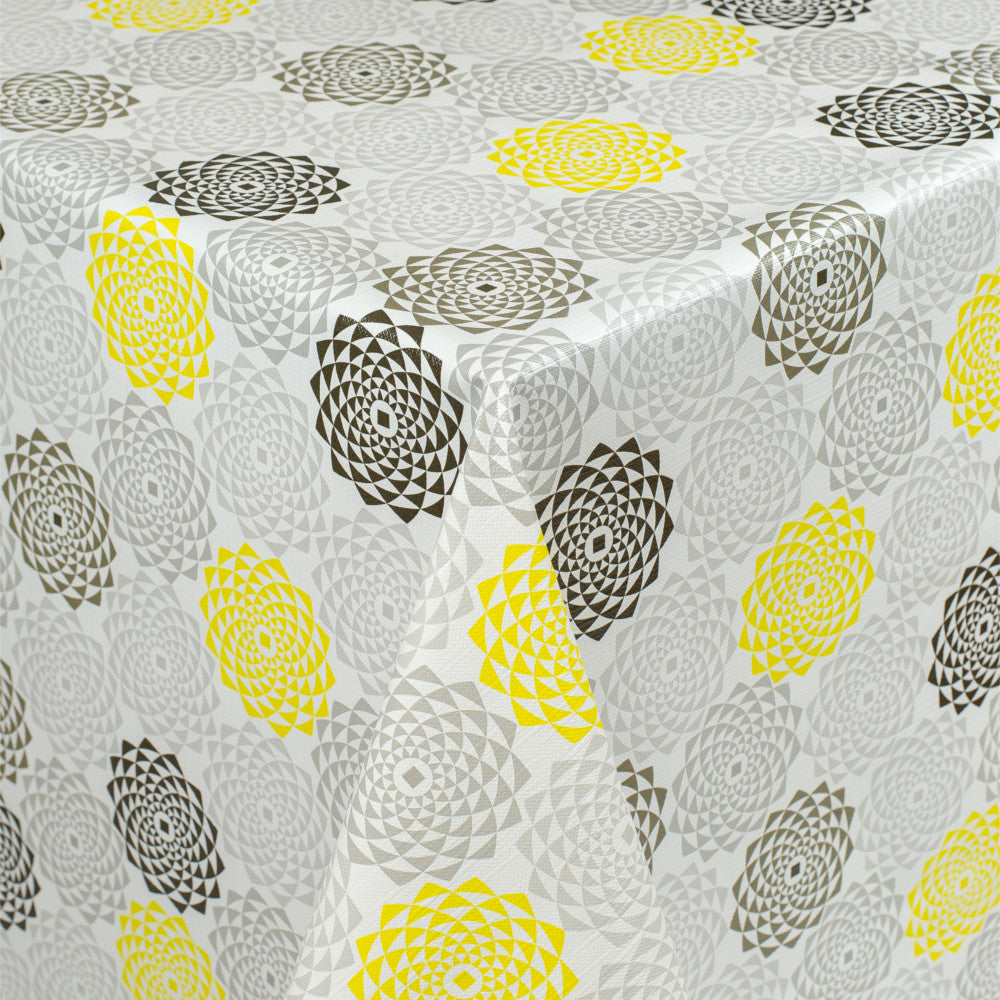 Kaleidoskope Solskin og sorte huller - Rund voksdug med elastik