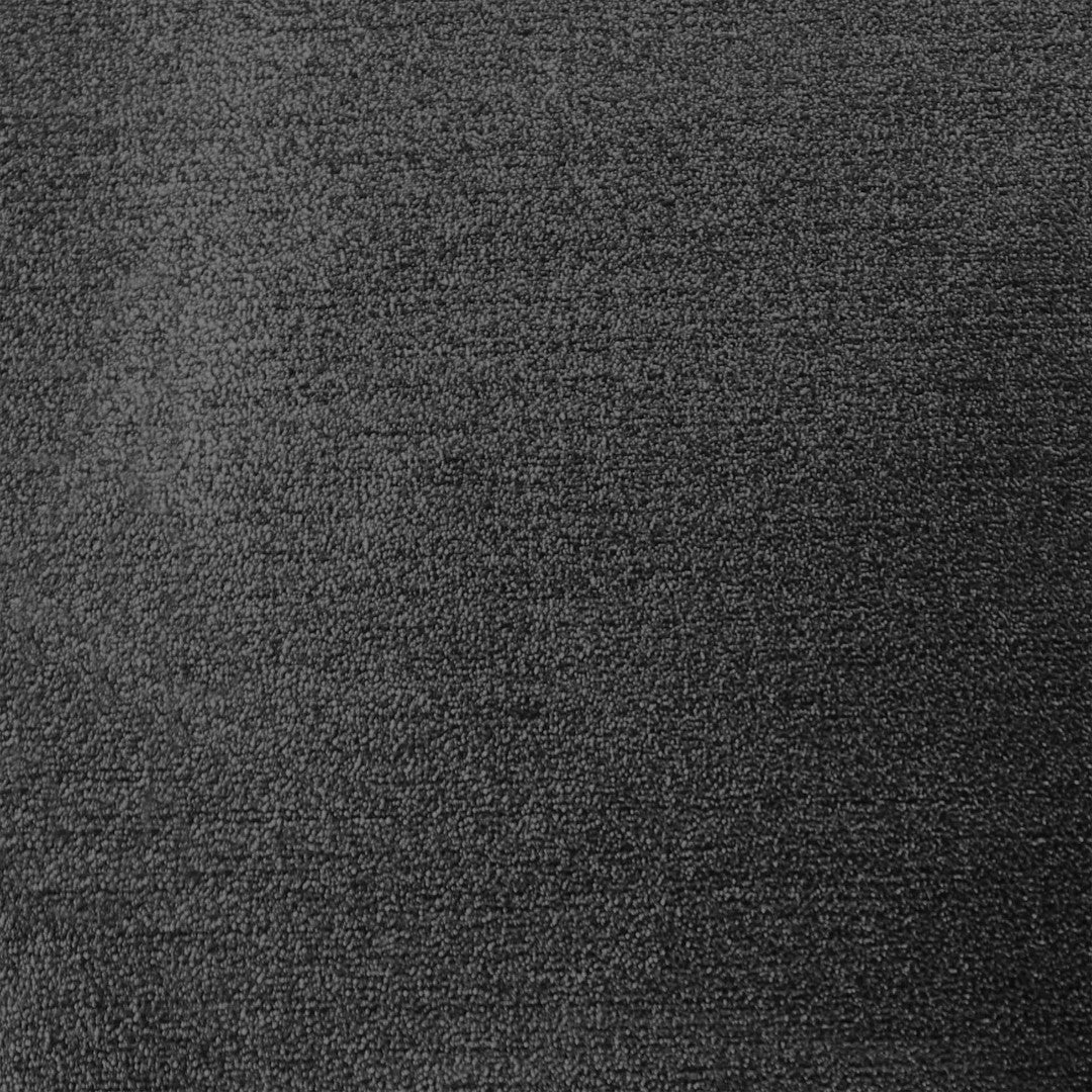 Kessy Charcoal Grey voksdug med antracitgrå farve og let metallisk effekt.