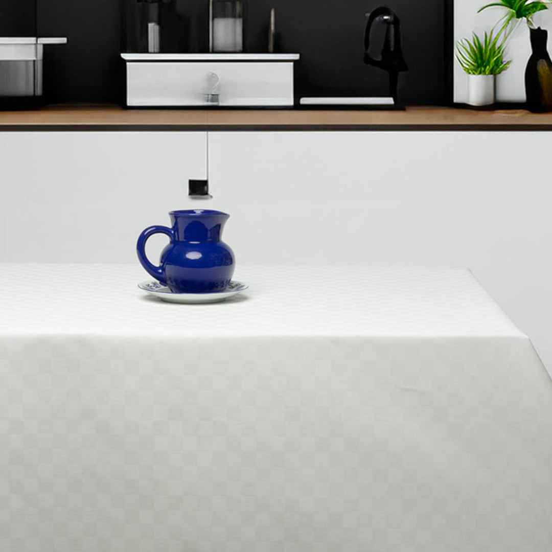 Klassisk Tern – Voksdug i hvid