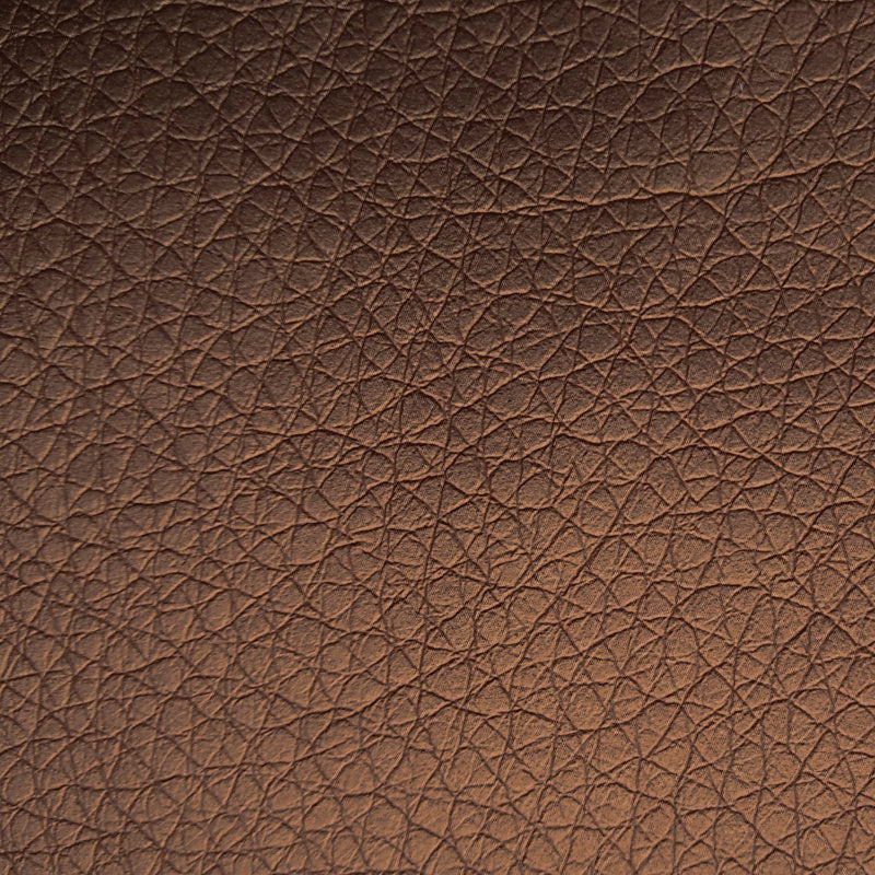 Kunstlæder uden renskåret kant - Ekokuir Brillant - Imiteret læder, 0,8 mm/140 cm - Brun