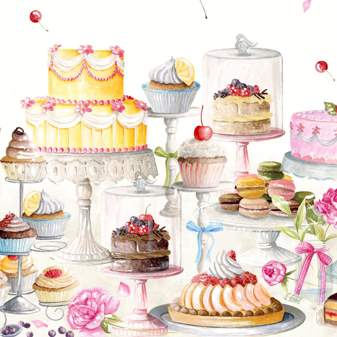 La Grande Gara di Panificazione - Akryldug med lækre kager