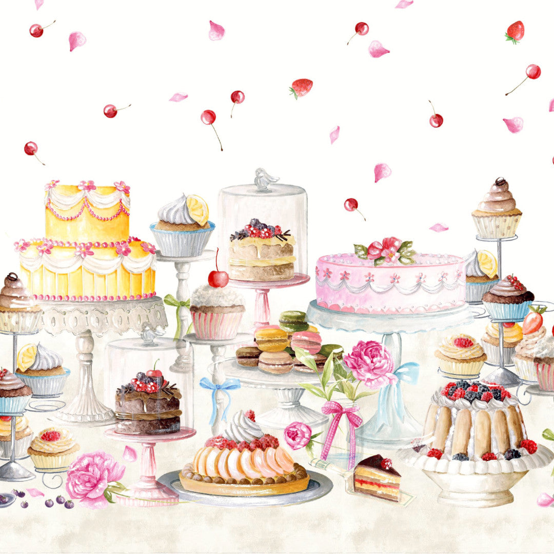 La Grande Gara di Panificazione - Akryldug med lækre kager