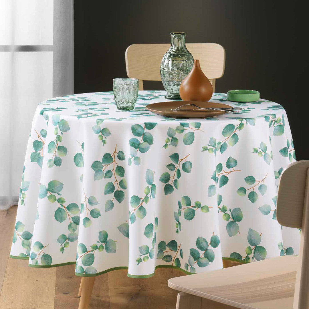 Leandre Ø 180 cm, rund dug med anti-plet