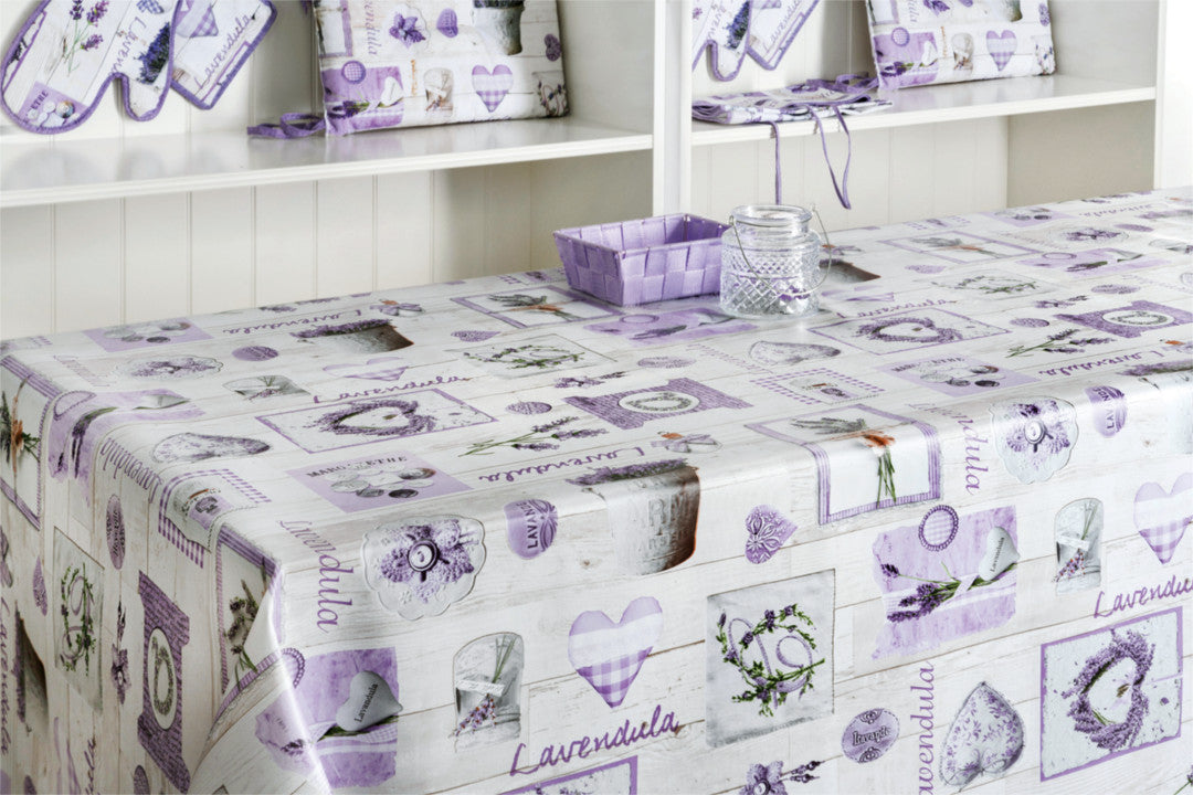 L´eau de Lavande - Provence voksdug med lavendel motiver