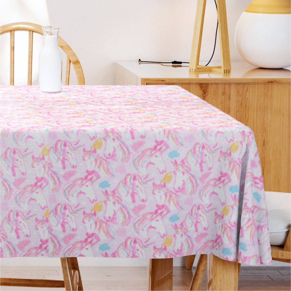 Legend - Akryldug med enhjørninger 155 cm bred