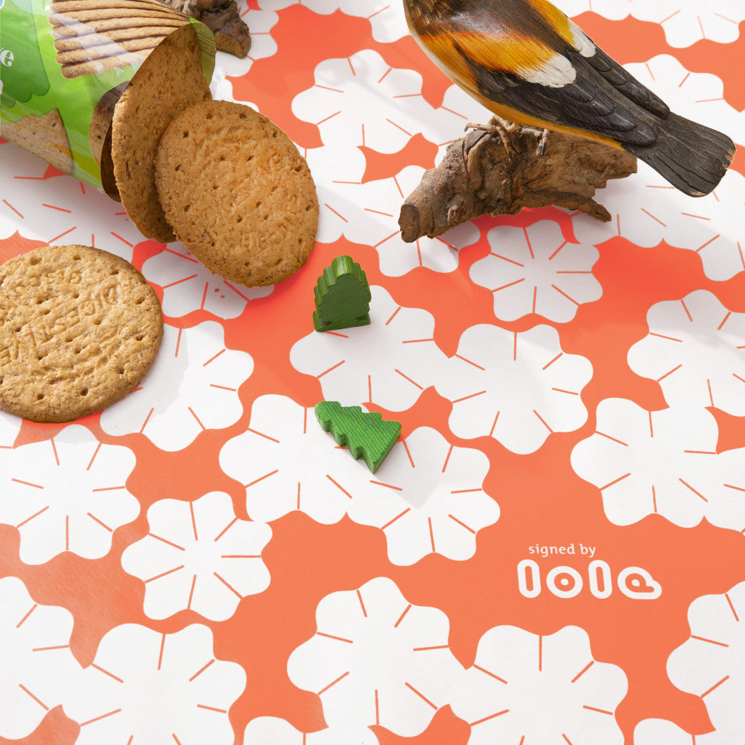 Lola voksdug - Lets Dance Tangerine