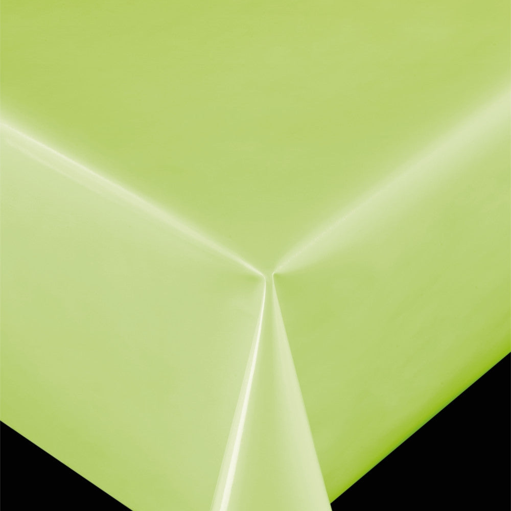 Trend Uni lime grøn - ensfarvet pvc fri voksdug