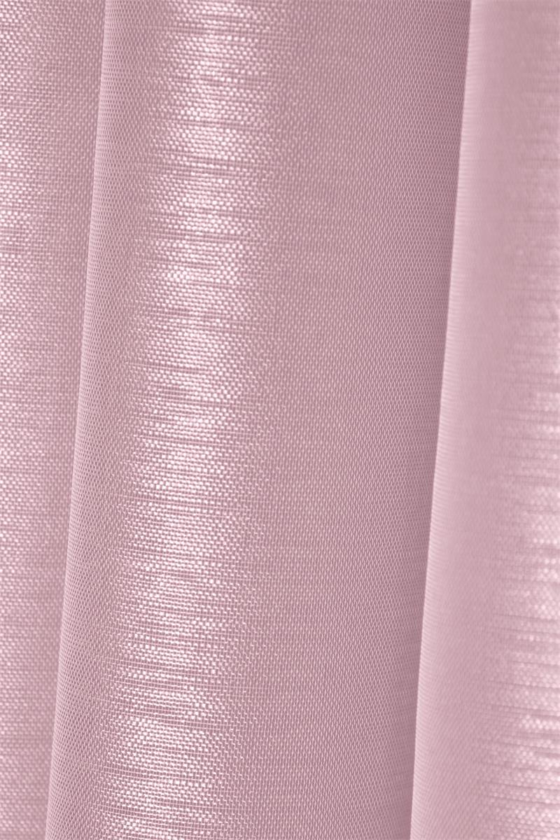 Linwood Lyserød – Netgardin 140 x 260 cm, nærbillede