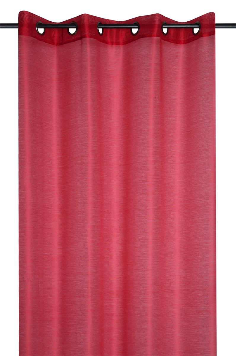 Linwood Rød – Netgardin 140 x 260 cm, miljø