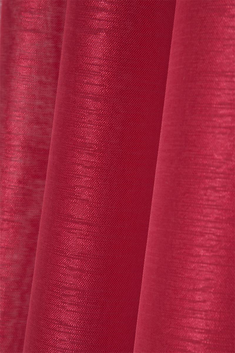 Linwood Rød – Netgardin 140 x 260 cm, nærbillede