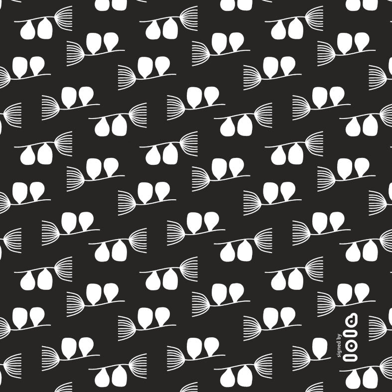 Lola voksdug - Little Breeze Onyx