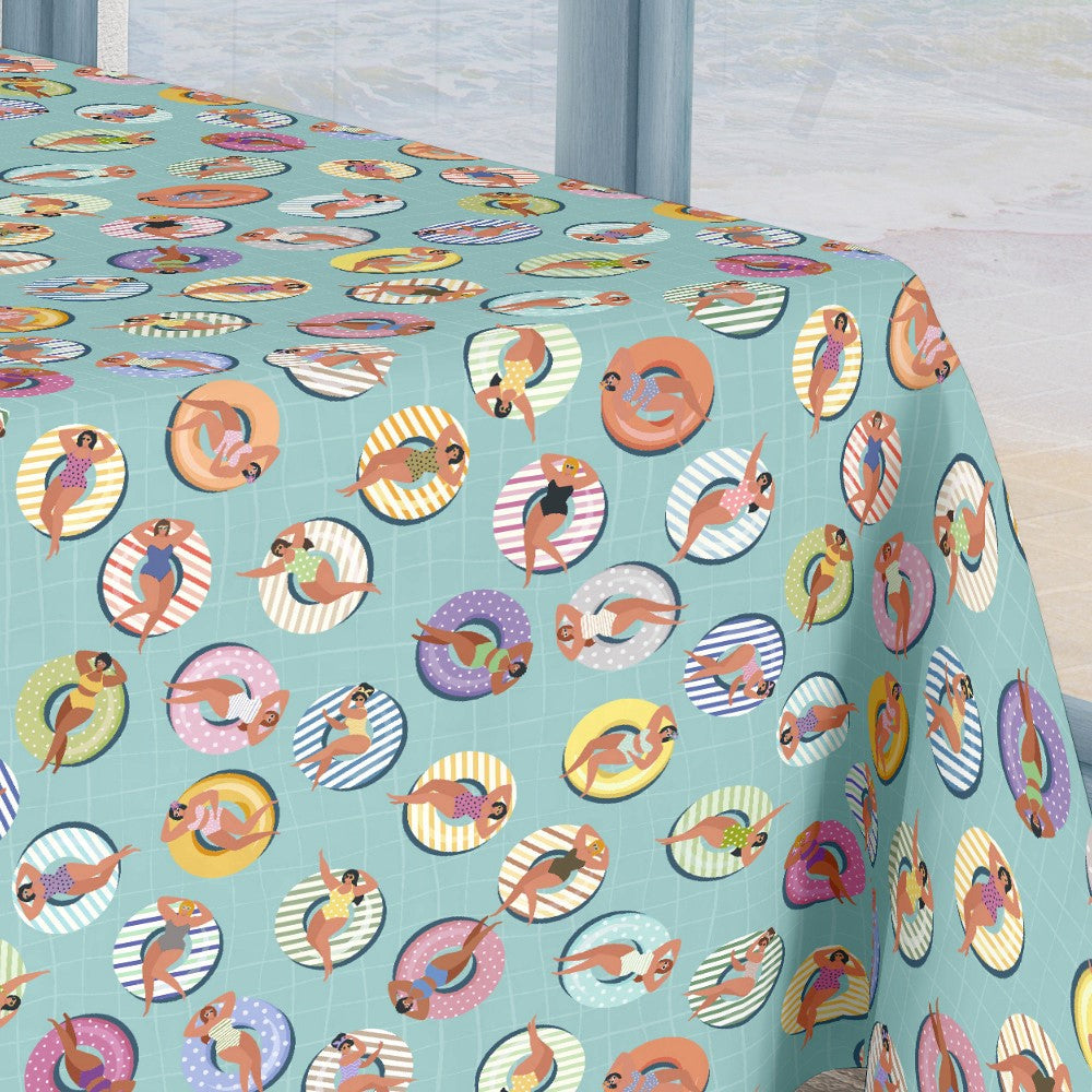 Livet er Skønt - Akryldug med feriestemning