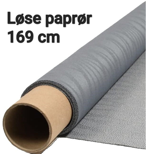 Løse paprør - 169 cm