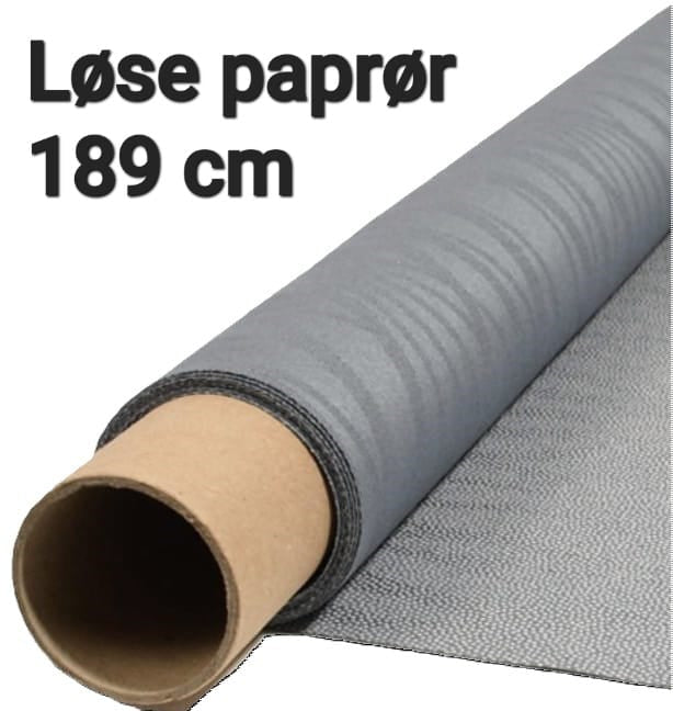 Løse paprør - 189 cm