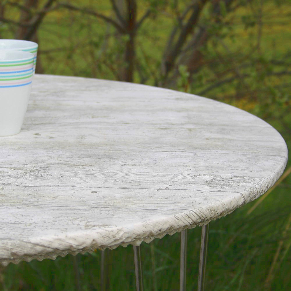 Madeira Blanco - Rund voksdug med elastik