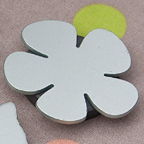 Magnetiske dugvægte Sølvblomst - sæt med 4 stk