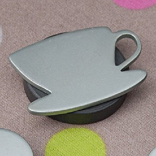 Magnetiske dugvægte Sølv kop - sæt med 4 stk