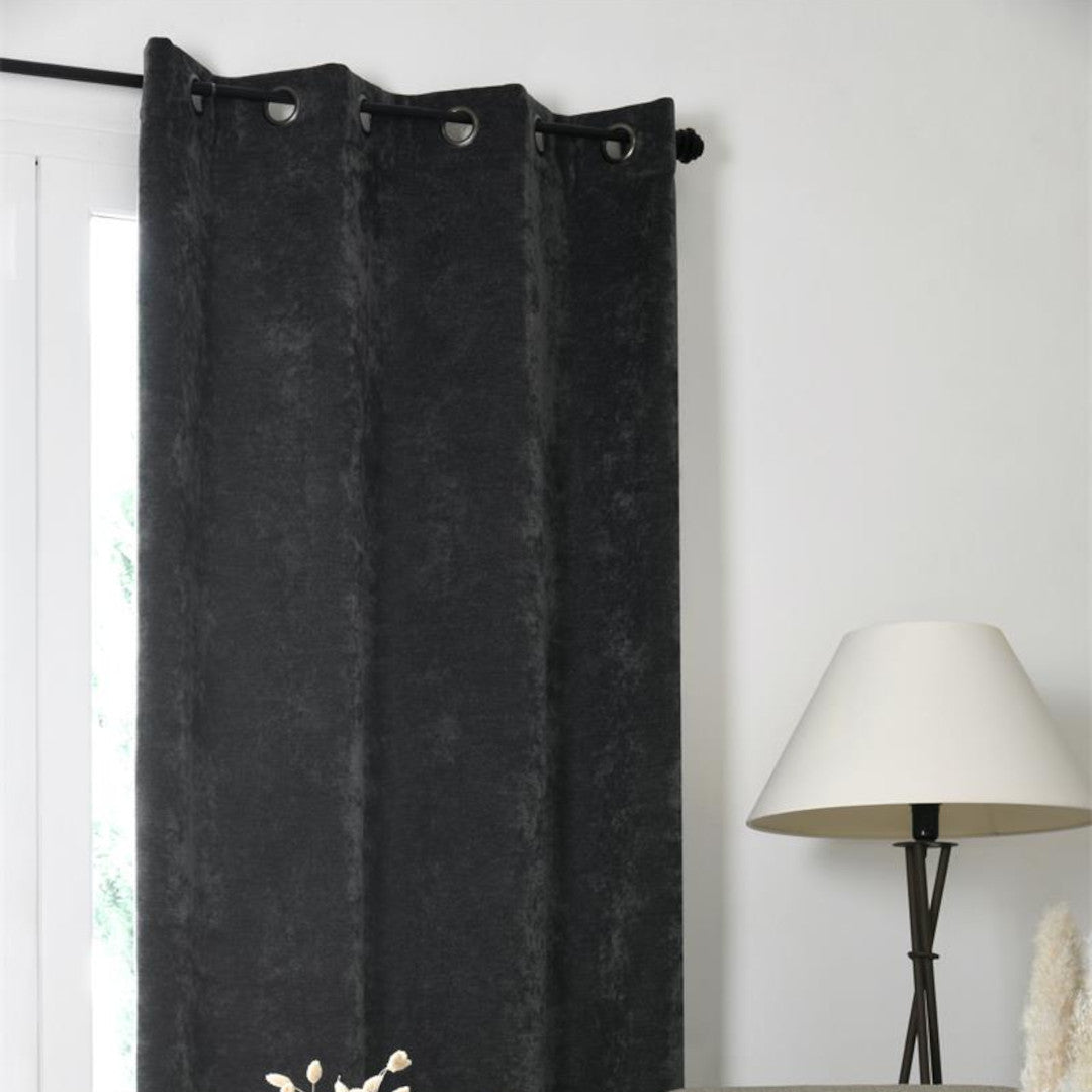 Manchester Grå – Isolerende Gardin 140 x 260 cm