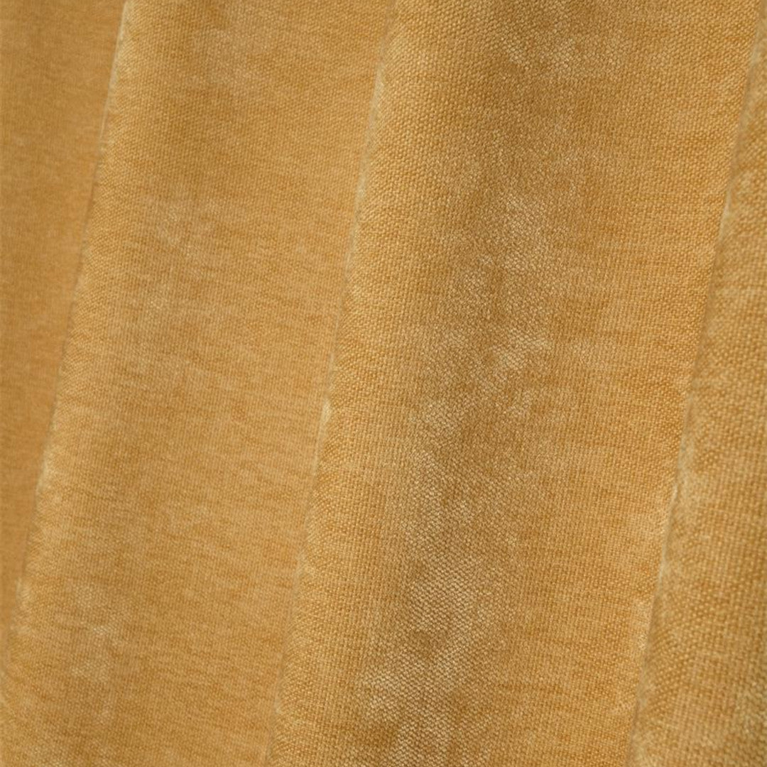 Manchester Sennepsgul – Isolerende Gardin 140 x 260 cm, nærbillede