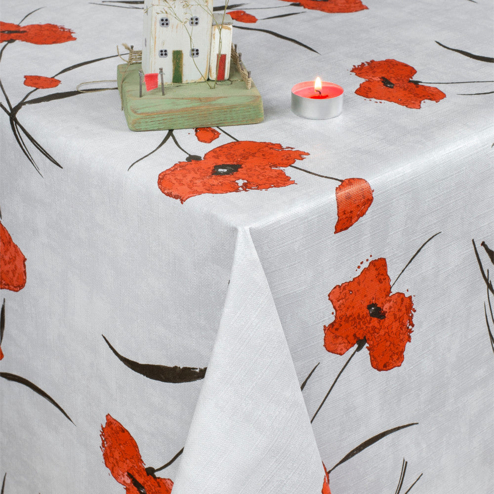 Manga-Valmuer, voksdug med let præget overflade