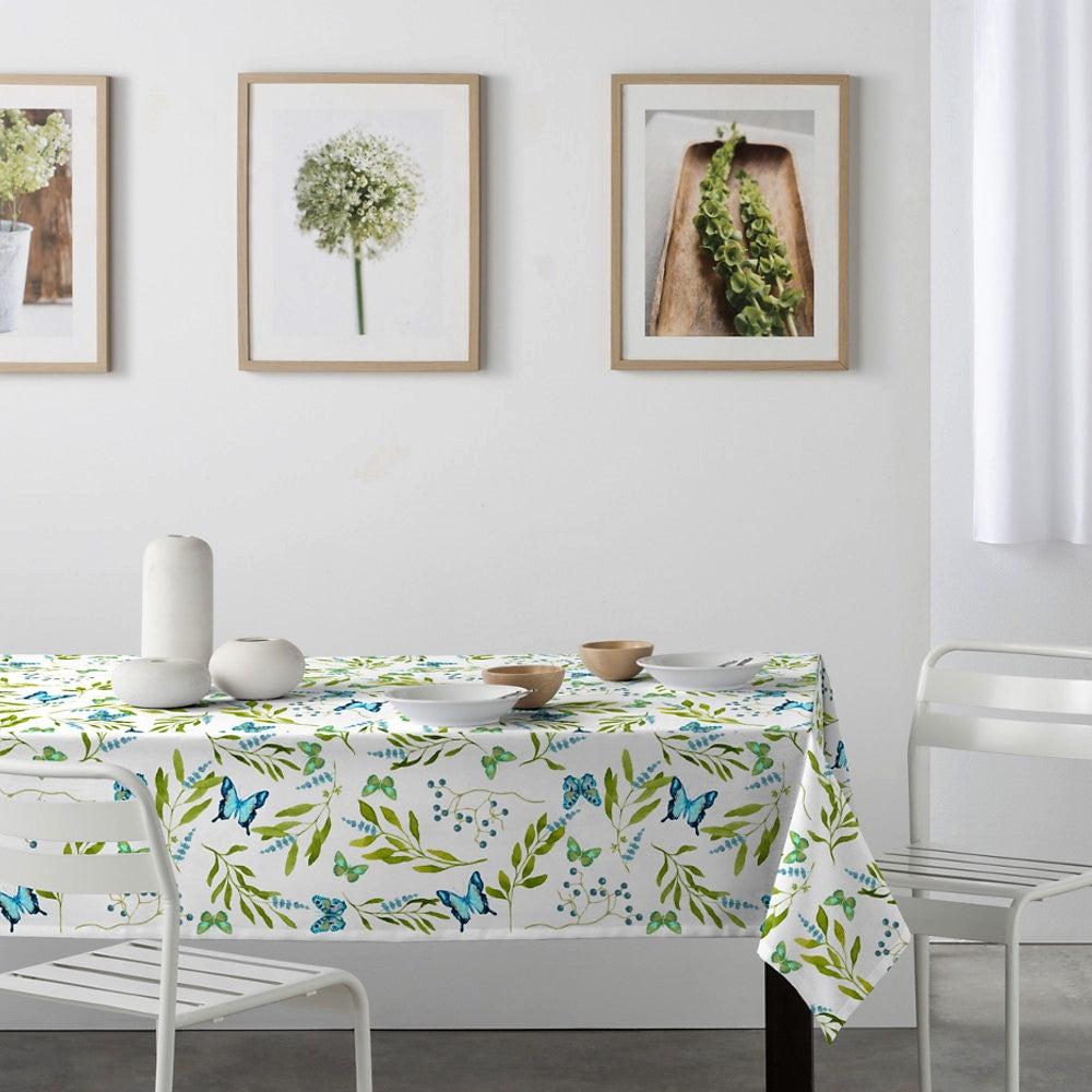 Mariposas Azul - Flot akryldug med blå sommerfugle