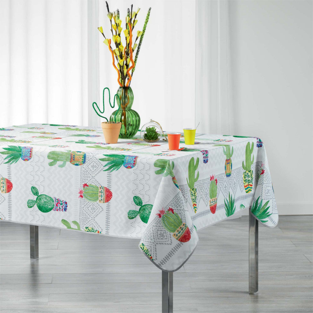 Melocactus White, dug med anti-plet, 150 x 240 cm