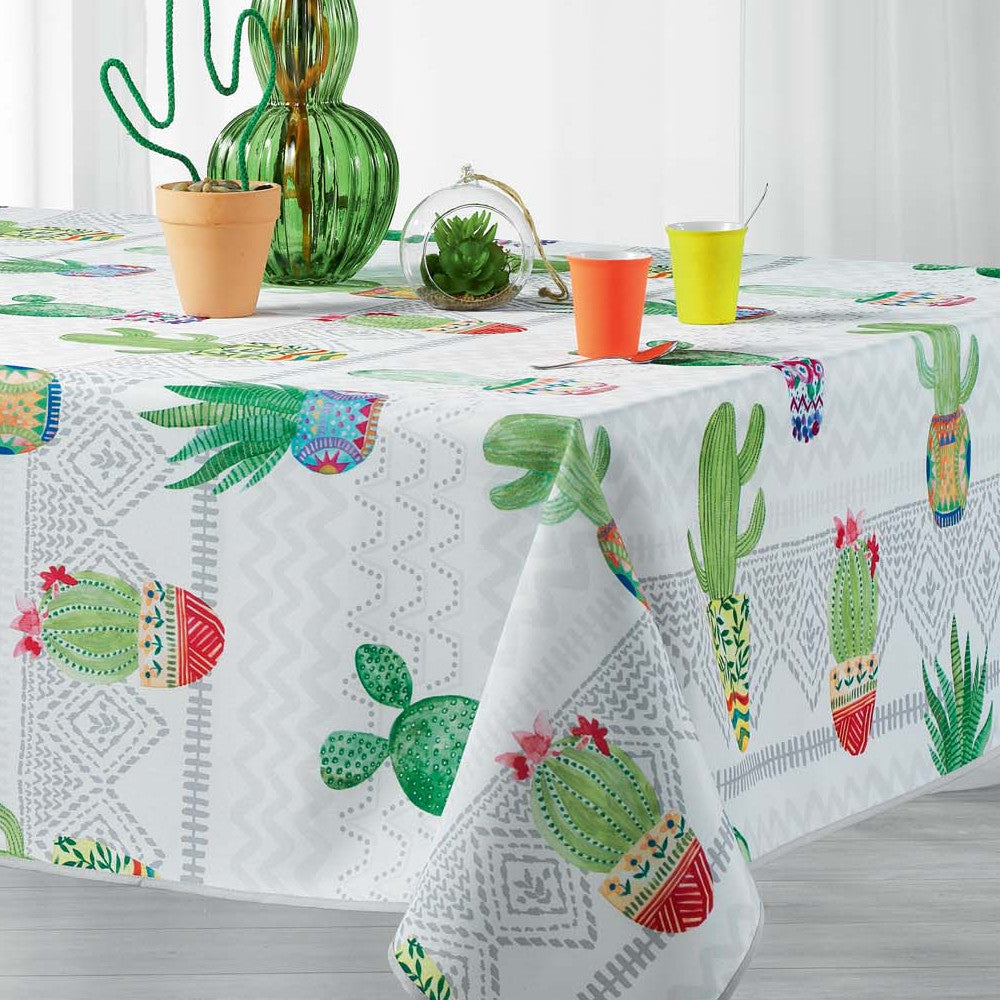 Melocactus White, dug med anti-plet, 150 x 240 cm