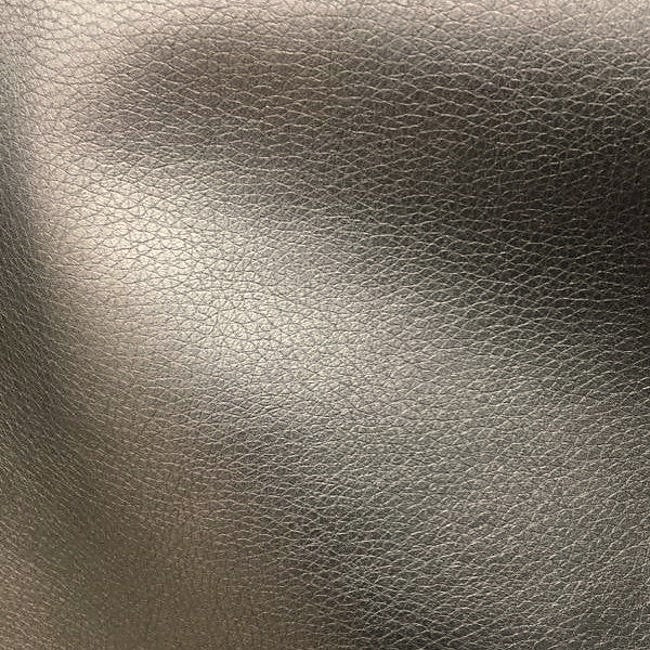 Kunstlæder MOON - Tykkelse 0,9 mm - Bredde 140 cm - Metallic Silver