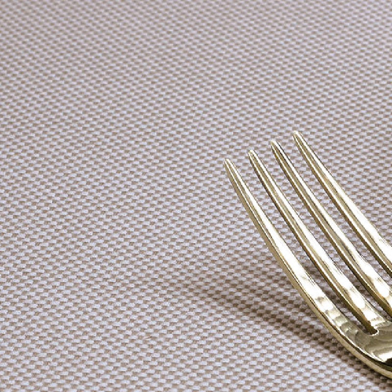 Morissot 180, ensfarvet vævet akryldug - Grå