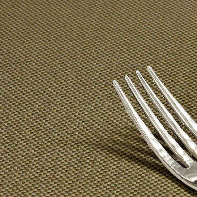 LÆNGDE: 2,6 m - Morissot 180, ensfarvet vævet akryldug - Kastanje