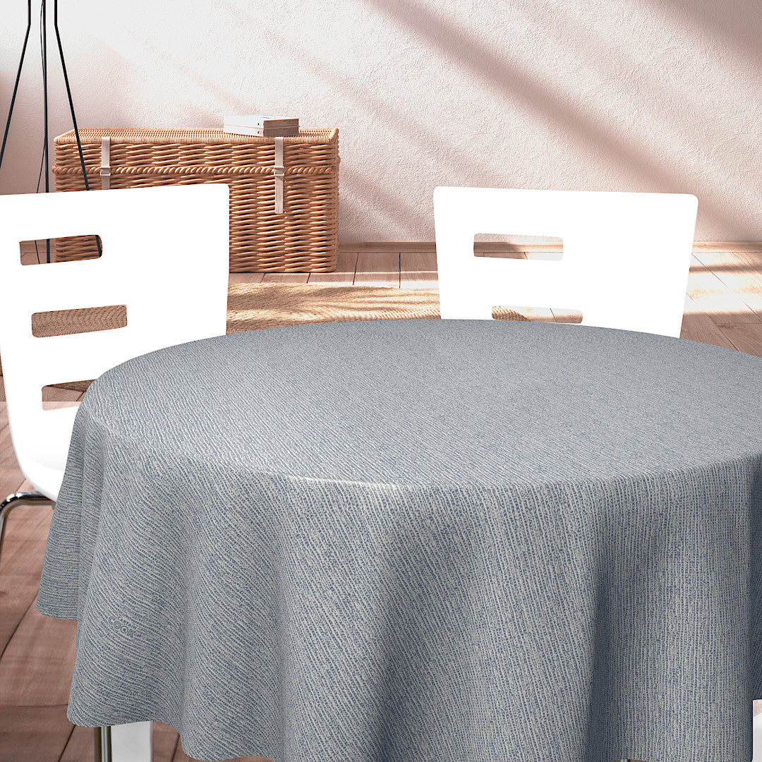 Namaste Denim - 160 cm rund voksdug i tidløst design